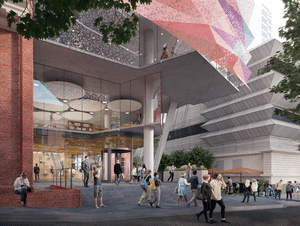 071110 - Project of the Week - External ground level - VU new CBD campus