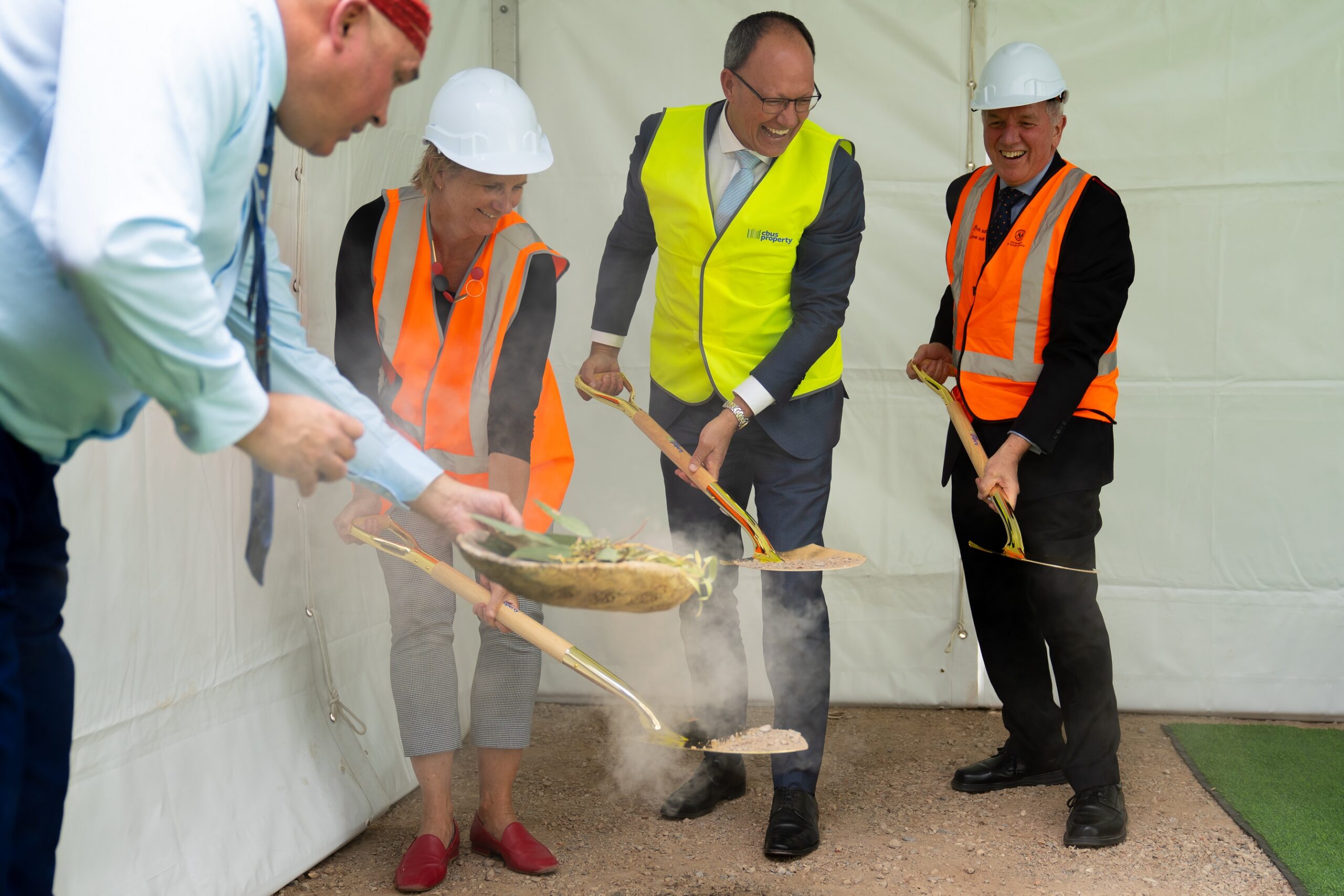 100321 - Project of the Week - 83 Pirie Street Adelaide Smoking Ceremony
