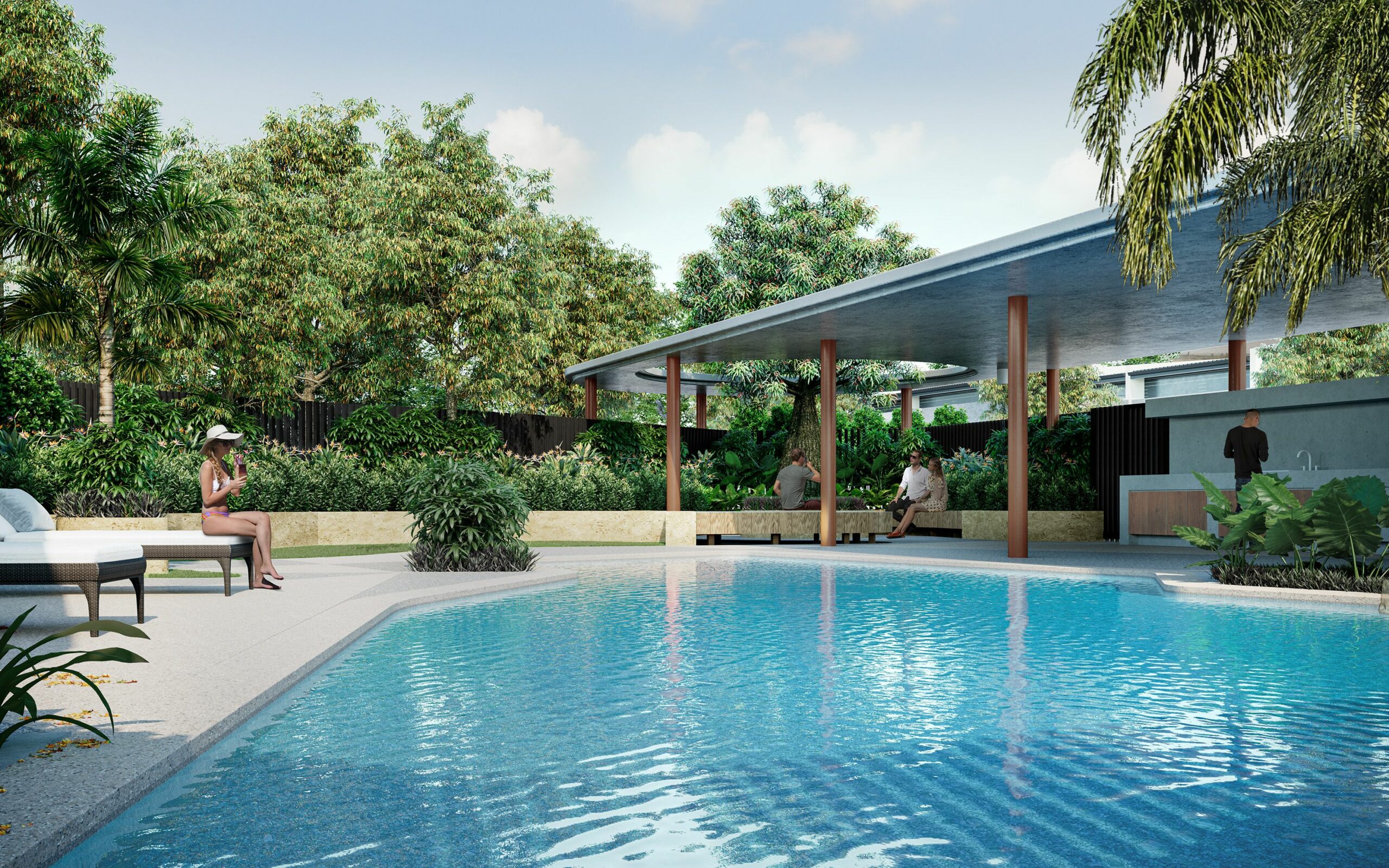 120820 - Project of the Week - Sphere Garden Terraces Pool