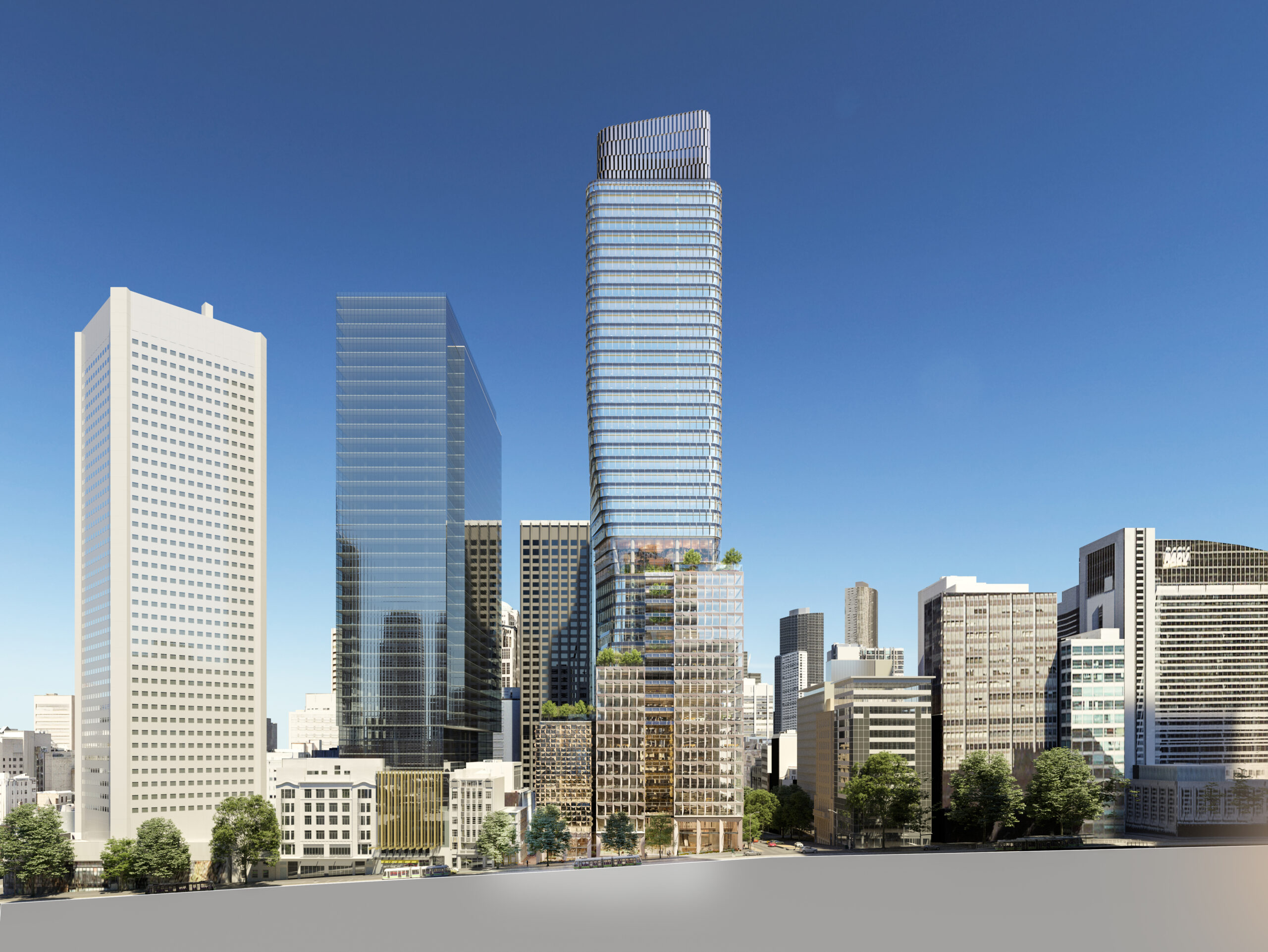 171121 - Project of the Week - 435 Bourke_Bourke St section