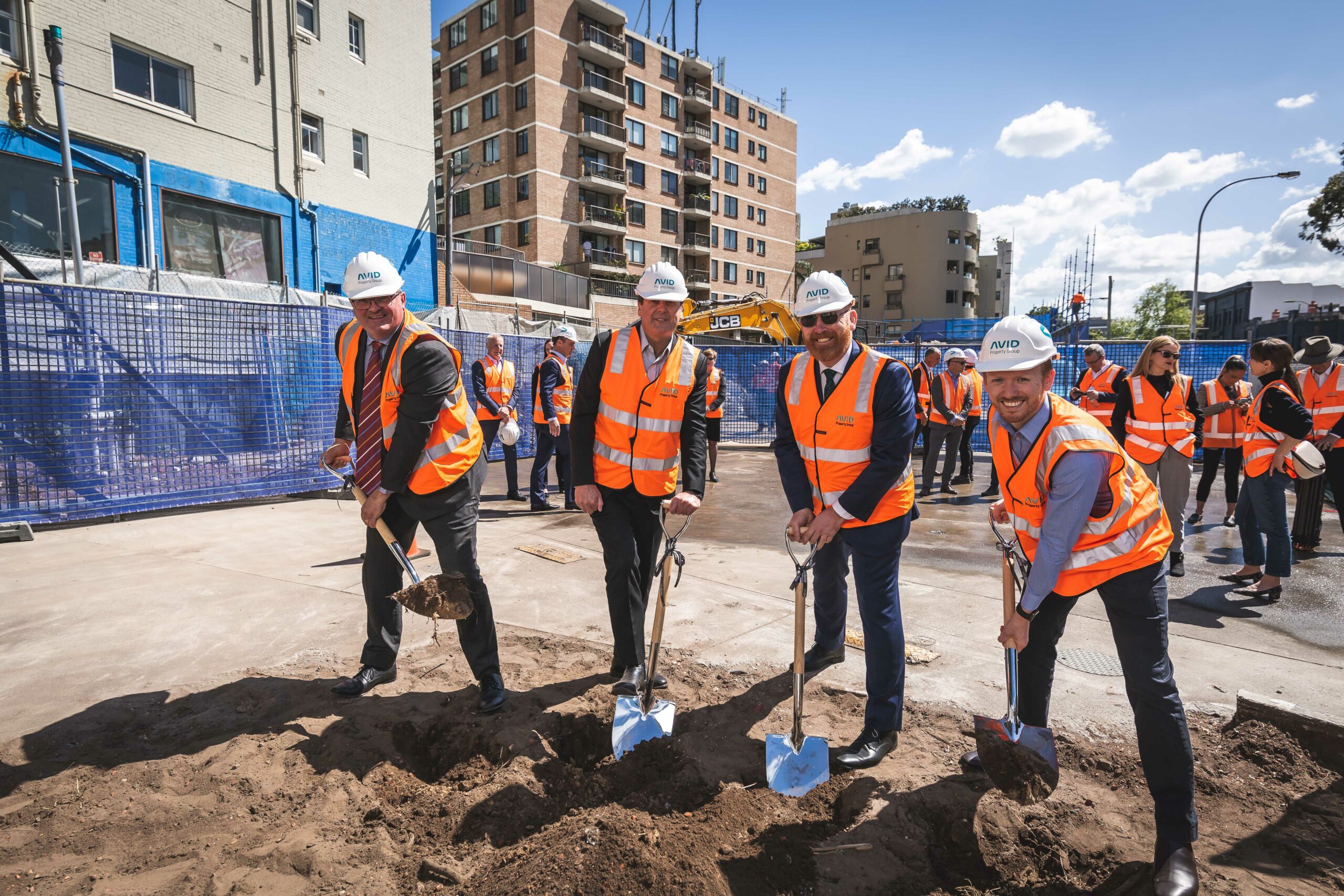 UDIA CEO Steve Mann, AVID CEO Cameron Holt, National Policy Manager of Cities Housing and Planning PCA Coi