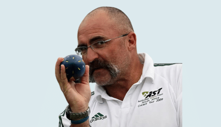 Photo of Merv Hughes.