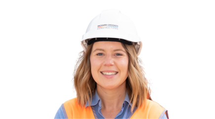 Photo of Larissa Sullivan, Richard Crookes Constructions.