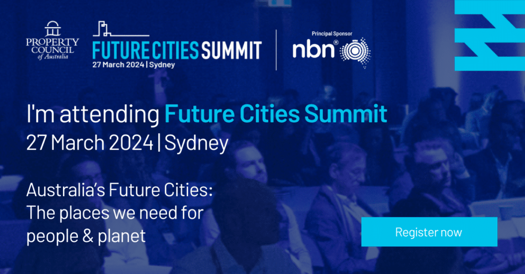 Future Cities Summit 2025 Social media toolkit Property Council Australia