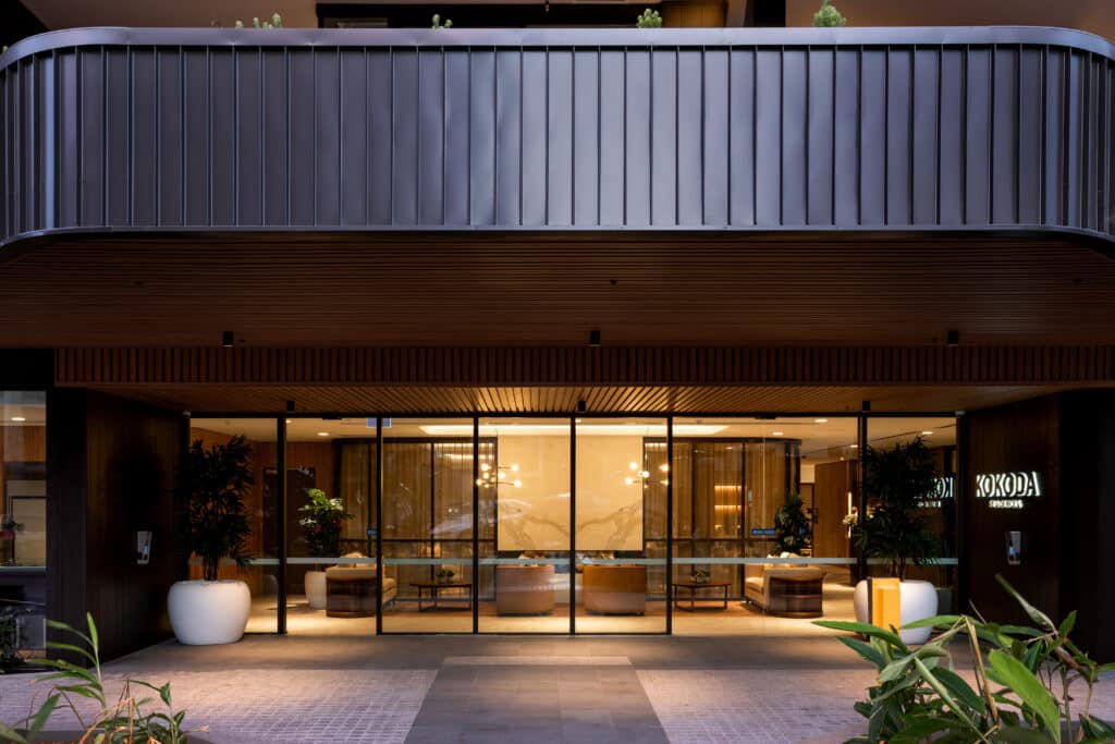 Porte cochere