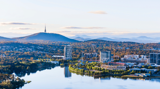 Canberra skyline