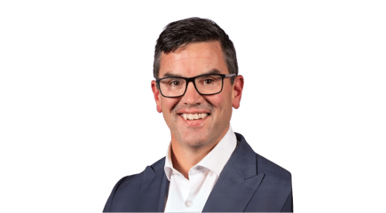 Photo of Brad Battin, Parliament of Victoria.
