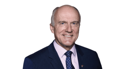 Photo of Hon Eric Abetz MP, Tasmanian Parliament.
