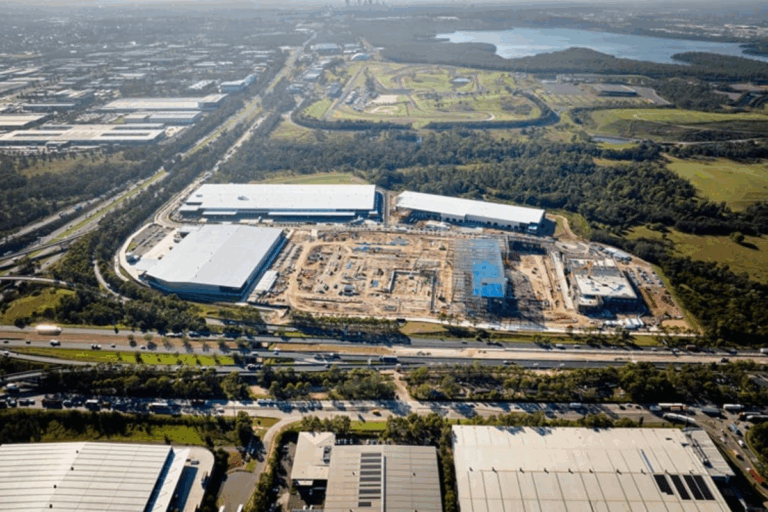 Aerial view of Light Horse Logistics Hub in Eastern Creek, NSW