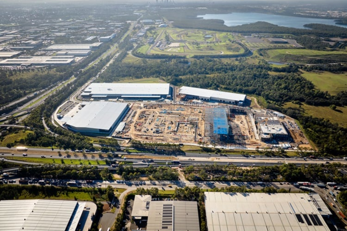 Aerial view of Light Horse Logistics Hub in Eastern Creek, NSW